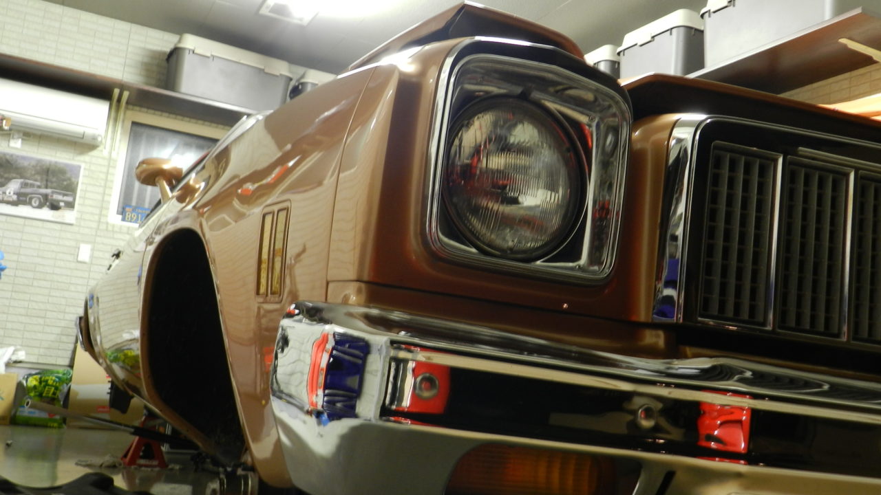 シボレー エルカミーノ ブレーキマスターシリンダー マスターバック交換 ブレーキのエア抜き 40歳から始める70年代アメ車生活